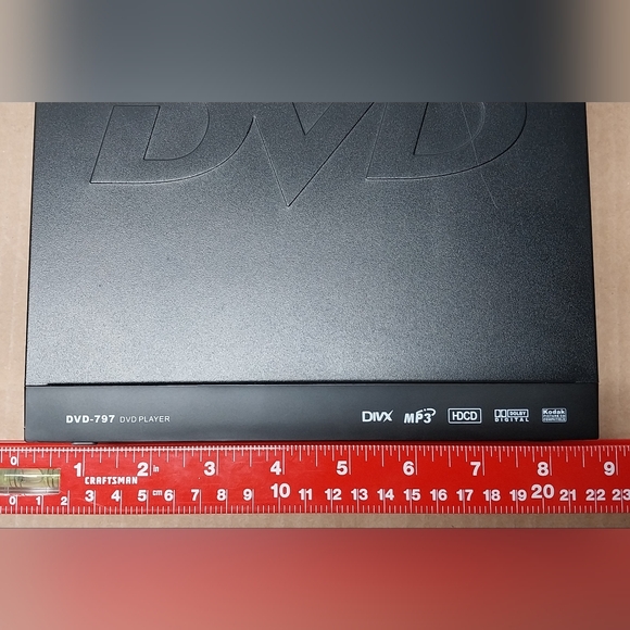 DVD-797 Player DIVX MP3 HDCD Mpeg4 SVCD VCD CD CD-RW PICTURE-CD Dolby Digital - Picture 13 of 17